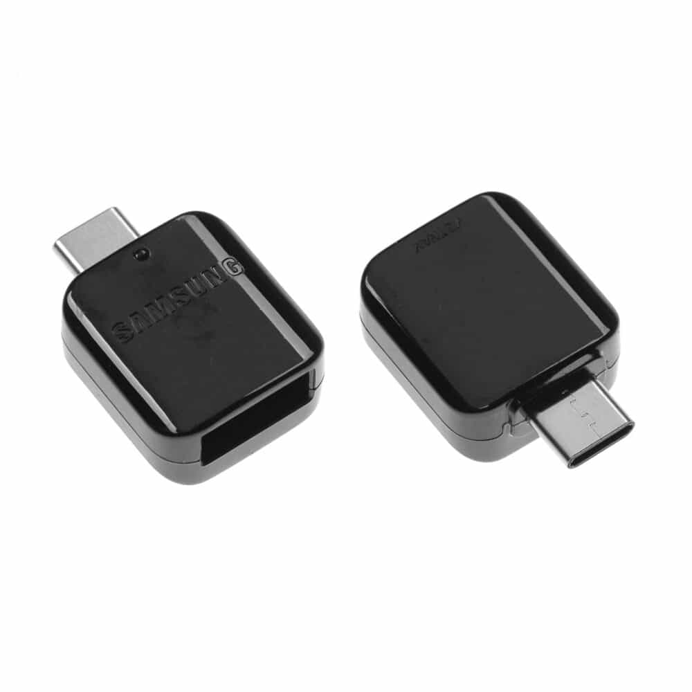 Samsung s8 usb type c otg adapter black gh98 41288a www.shopsmartuk.com 