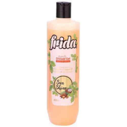 0027154 farida shower gel rich in coconut oil and argan sunshine 650 ml 550