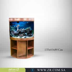 Wooden fish tank