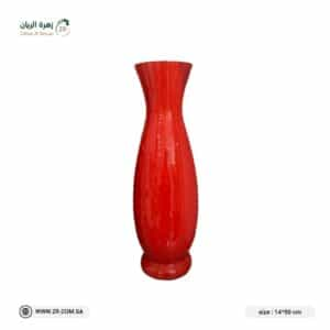 Large glass vase available in several colors