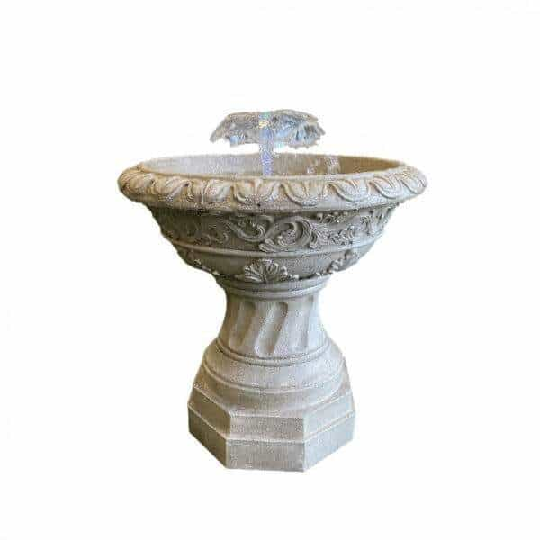 Fiberglass circular fountain