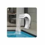 Dolphin shaped pool outlets