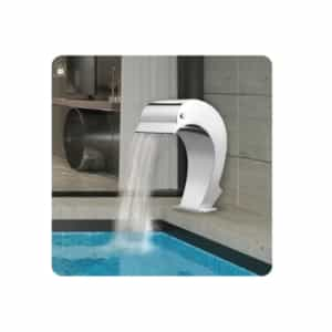 Dolphin shaped pool outlets