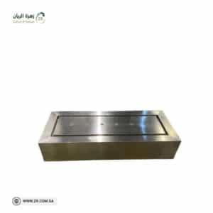 Modern stainless steel fountain