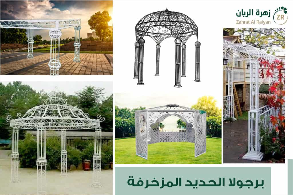 Iron pergolas